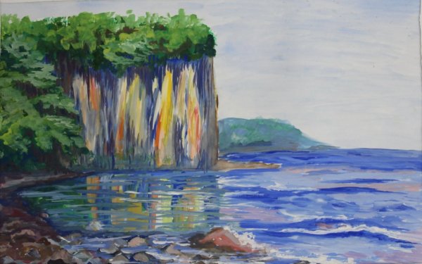 Утёс рисунок