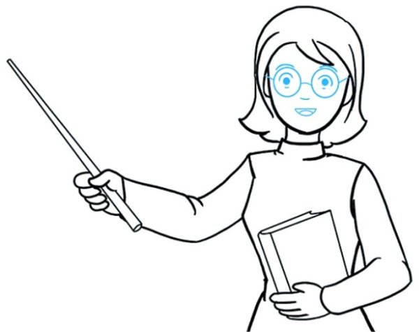 Учитель рисунок