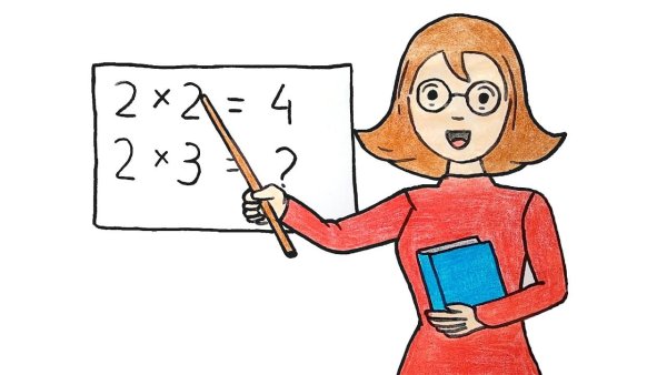 Учитель для срисовки