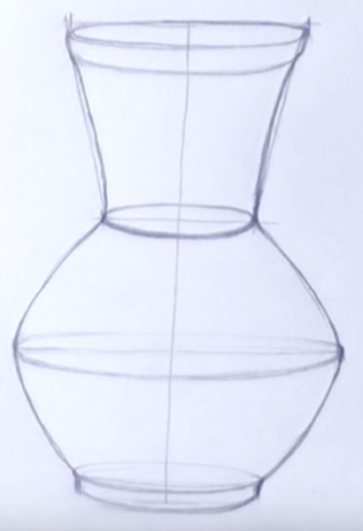 Рисование вазы