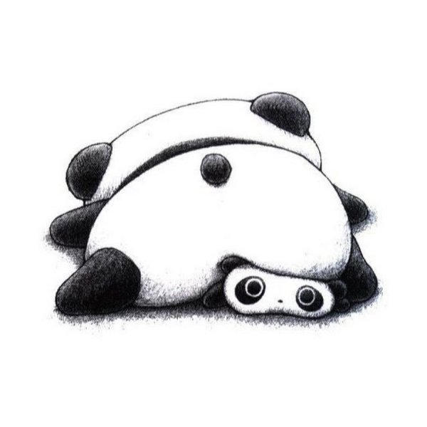 Панды мультяшные