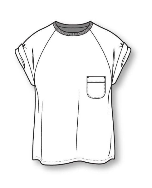 Технический эскиз футболки