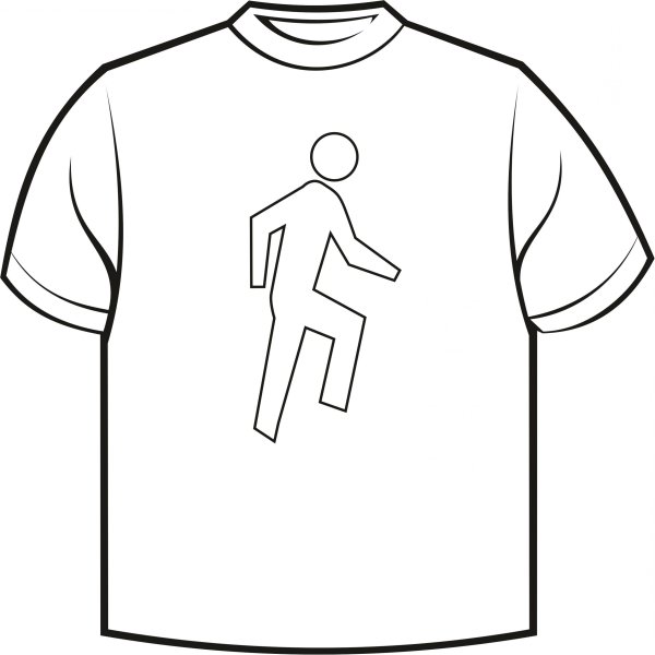 Футболка рисунок карандашом