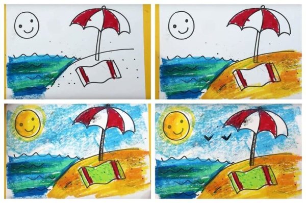 Летние рисунки