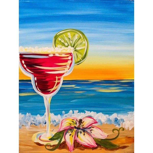 Летний пейзаж карандашом