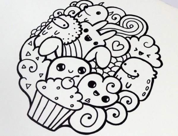 Картинки для срисовки раскраски