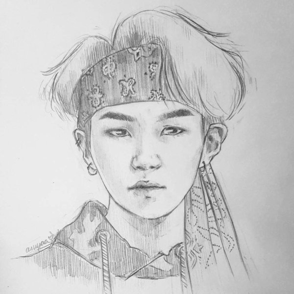 Портрет БТС Шуга