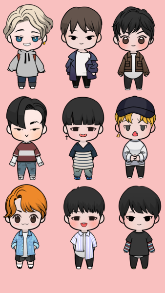 Stray Kids рисунки