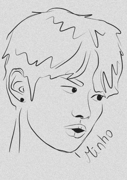 Феликс Stray Kids рисунок