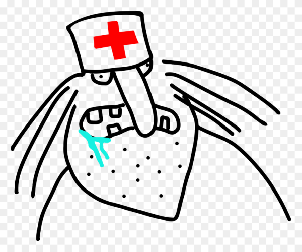 Раскраска медсестра для детей