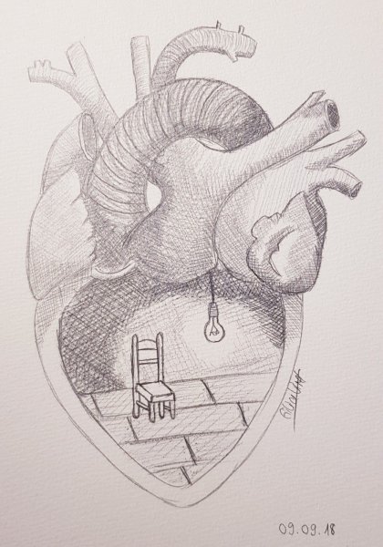 Странные рисунки карандашом