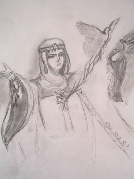 Князь Игорь и Ярославна рисунок