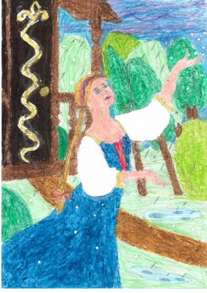 Балет Тищенко Ярославна иллюстрация