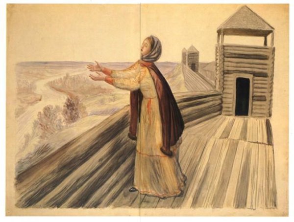 Святая княгиня Ольга раскраска