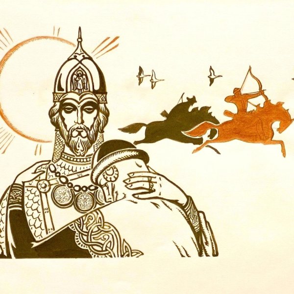 Древнерусский костюм женский