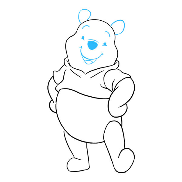 Нарисовать Винни пуха