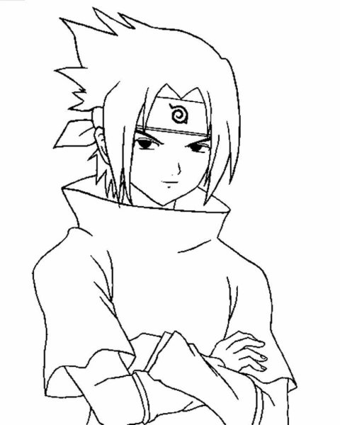 Саске Учиха легко