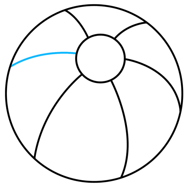 Мяч раскраска для детей