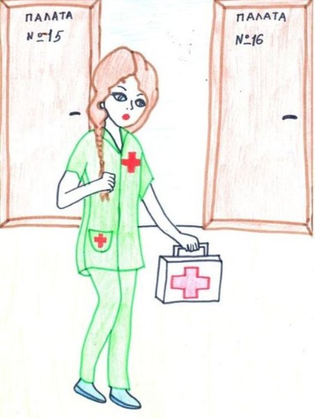 Рисунок врача для детей лёгкие