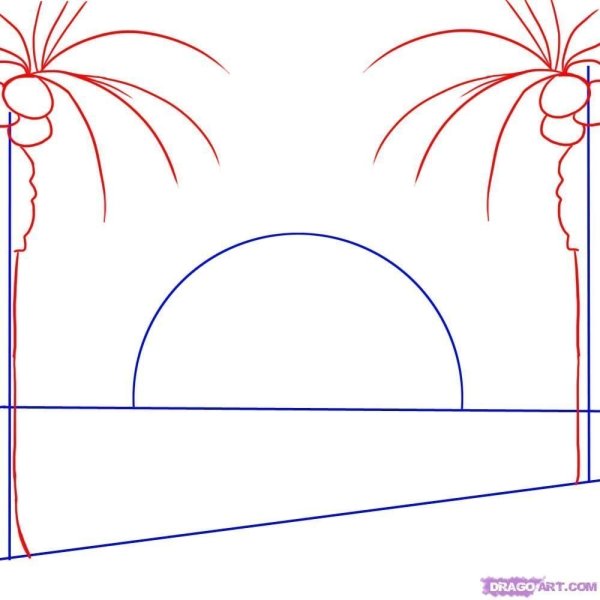 Рисование город