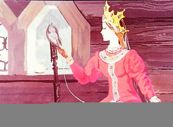 Сказка о мёртвой царевне и семи богатырях ресунок