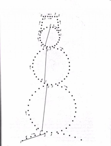 Схемы для вышивания изонитью с цифрами для детей