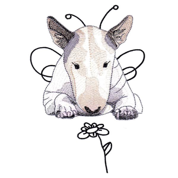 Бультерьер жаккард