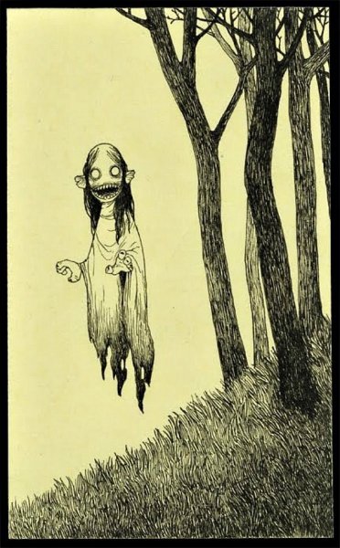 Тим Бертон арт Коралина