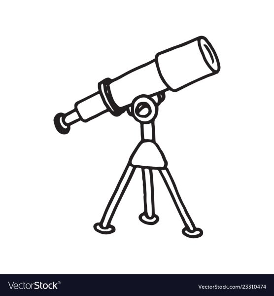 Бинокль подзорная труба телескоп раскраска