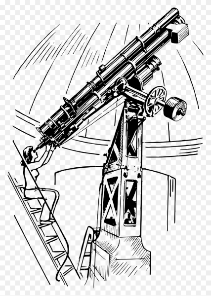 Телескоп чб