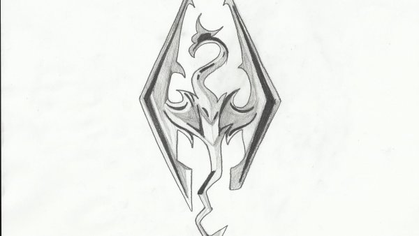 Скайрим карандашом