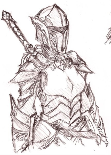 Скайрим рисунки