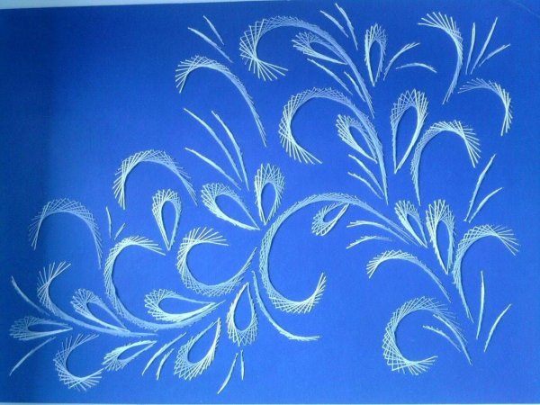 Морозные узоры рисунок