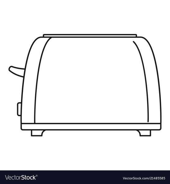 Тостер силуэт
