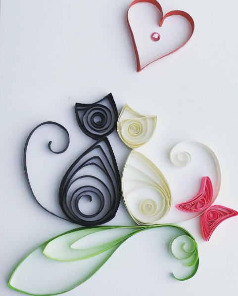 Аппликация квиллинг