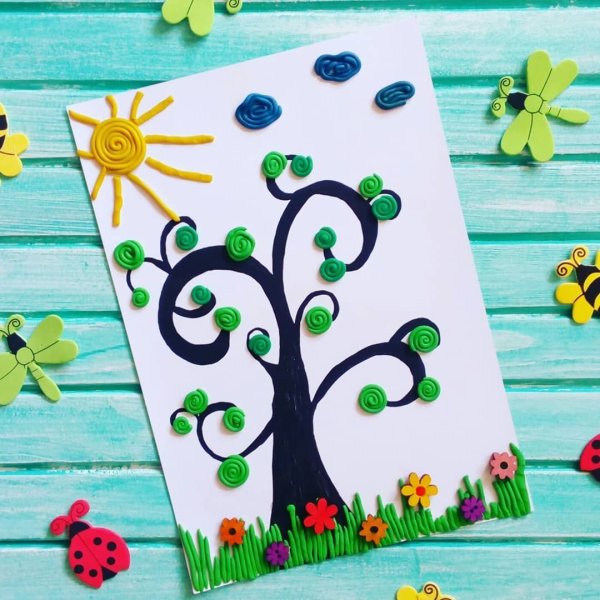 Поделки для 3 лет