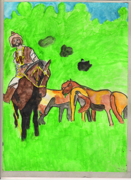 Башкирские рисунки