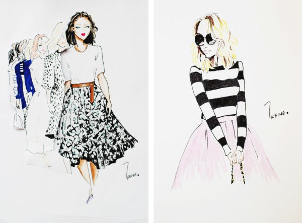 Модные и стильные рисунки и тренды