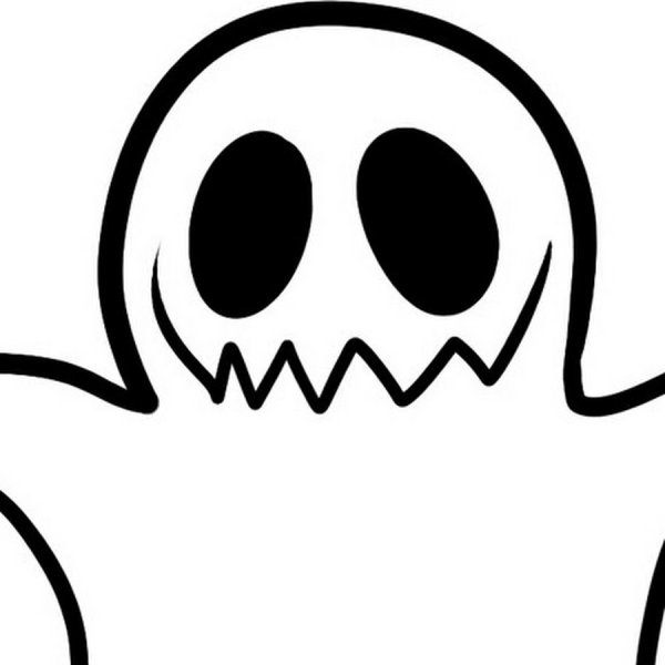 Привидение для срисовки