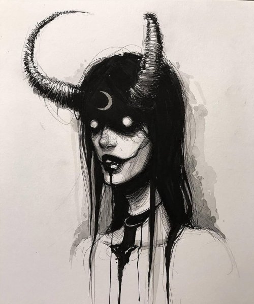 Грустные рисунки