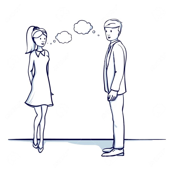 Общение рисунок