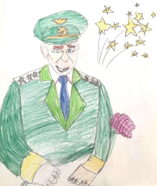 Ветеран рисунок