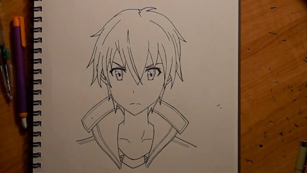 Раскраска Наруто Чиби