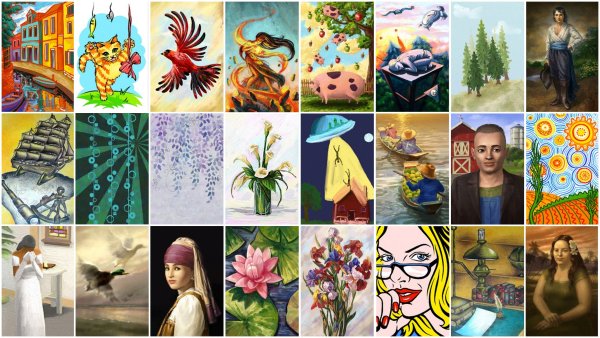 Картины из SIMS 4