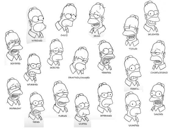 Симпсоны эмоции