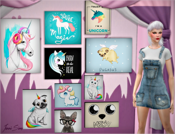 Симс 4 рисунки симов