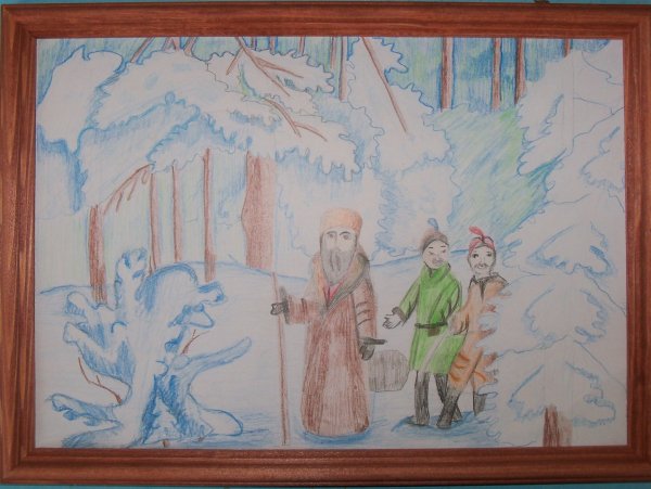 Иван Сусанин иллюстрация