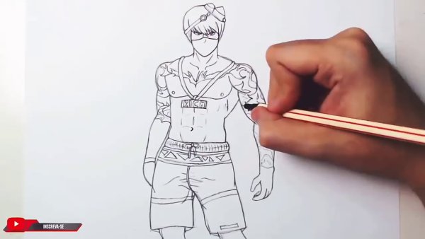 PUBG рисунки карандашом