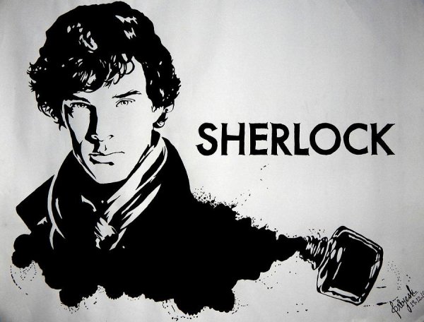 Шерлок Бенедикт портрет