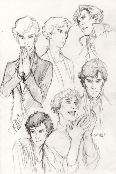 Бенедикт Камбербэтч Шерлок картинки